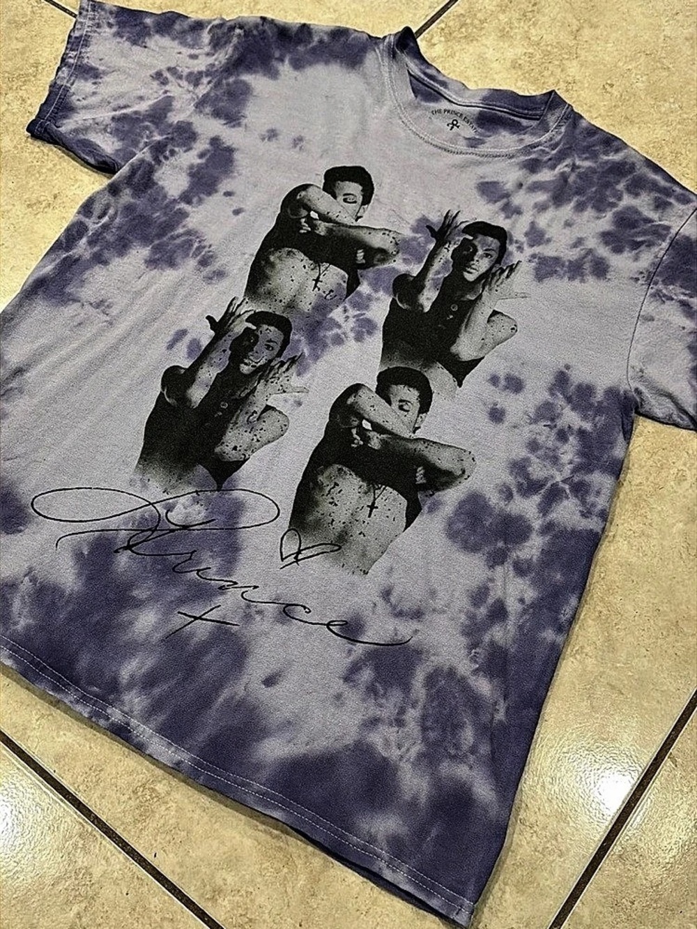 Prince Purple Tie-Dye Graphic Tee